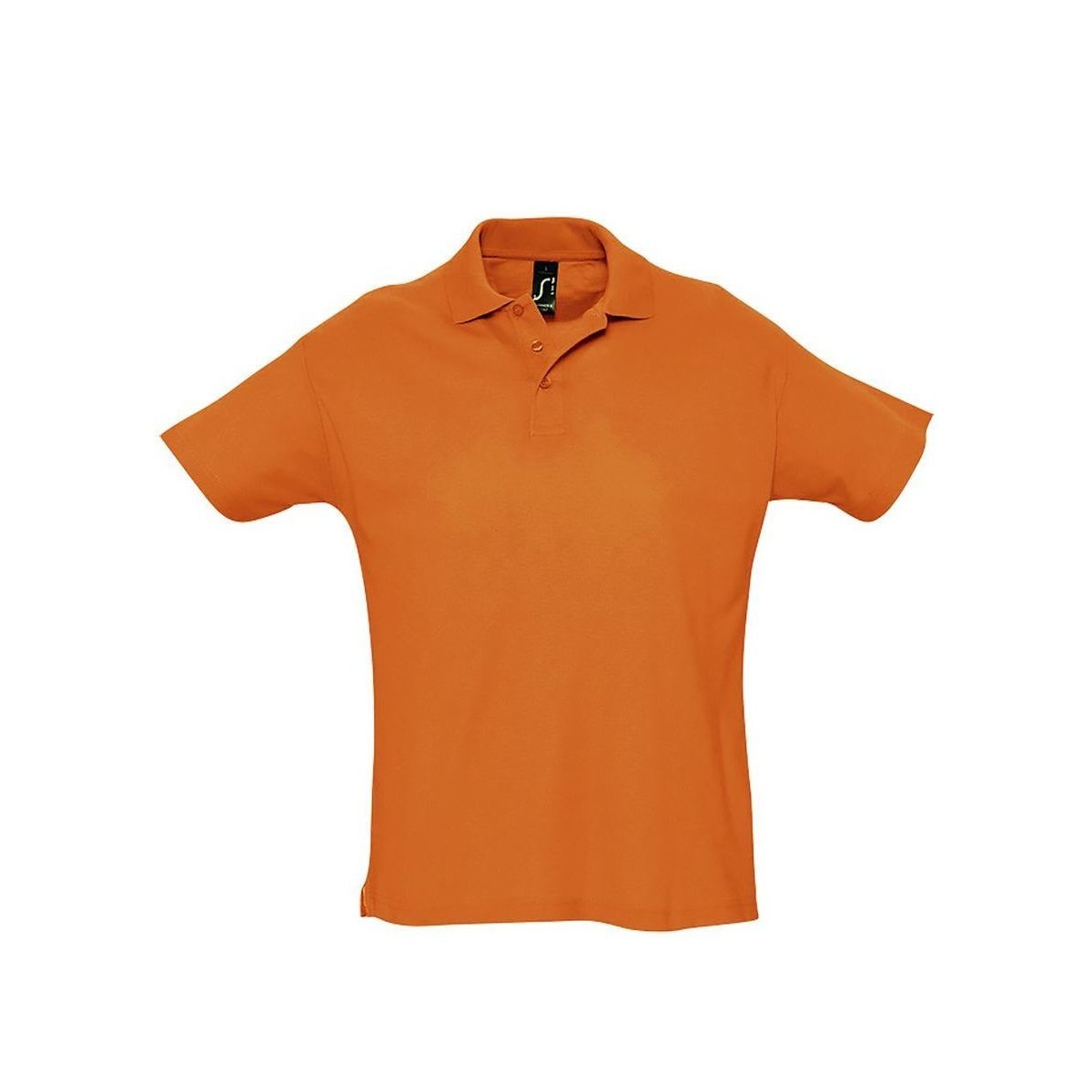 Oblačila Moški Polo majice kratki rokavi Sols SUMMER II - POLO HOMBRE MANGA CORTA Oranžna