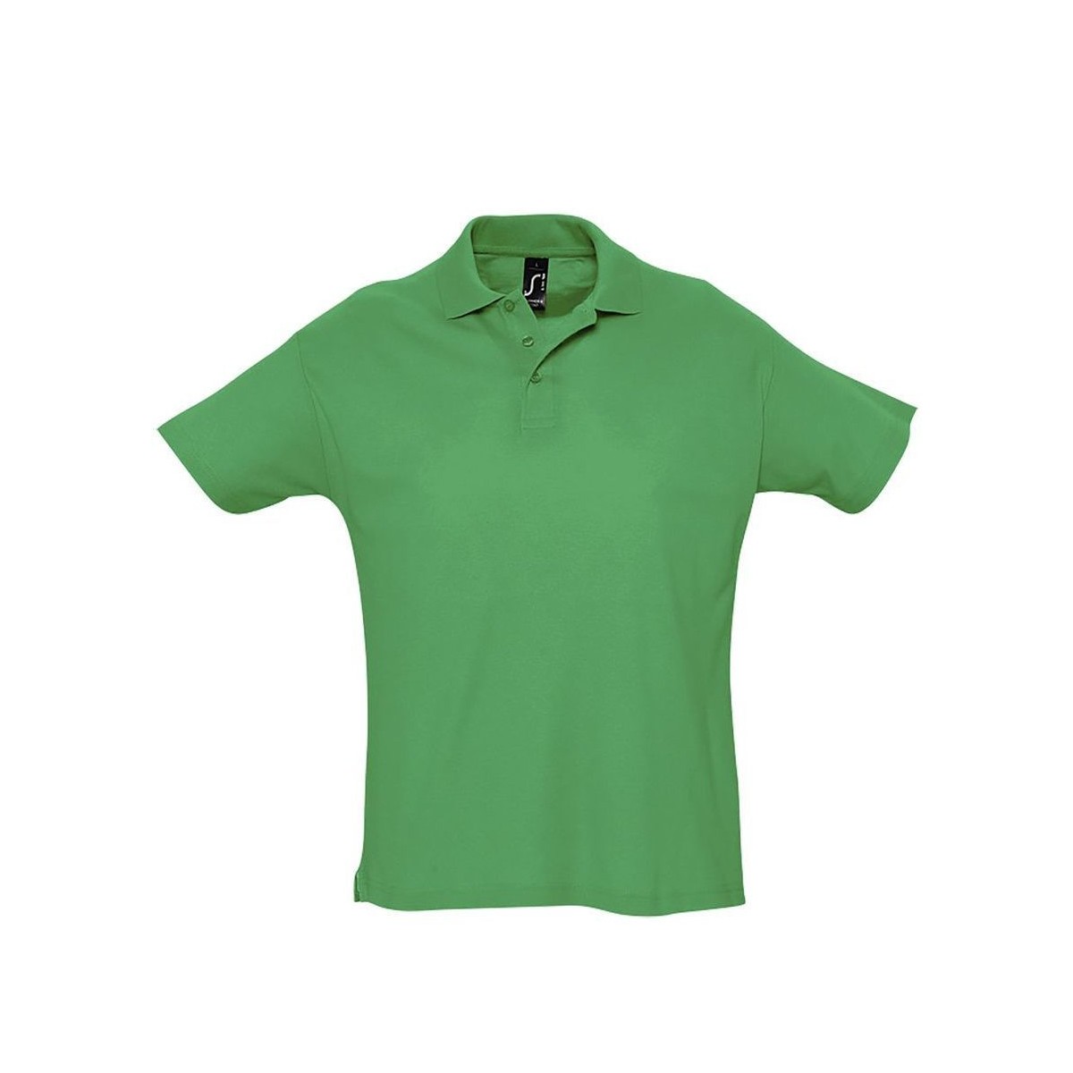 Oblačila Moški Polo majice kratki rokavi Sols SUMMER II - POLO HOMBRE MANGA CORTA Zelena