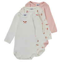 Oblačila Deklice Pižame & Spalne srajce Petit Bateau LOT 3 BODY Večbarvna