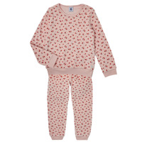 Oblačila Deklice Pižame & Spalne srajce Petit Bateau CAGEOT Rožnata / Rdeča