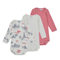 Oblačila Otroci Pižame & Spalne srajce Petit Bateau LOT 3 BODY Večbarvna