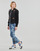 Oblačila Ženske Jeans jakne Desigual DENVER Črna