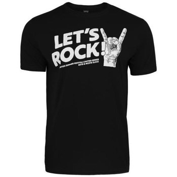 Oblačila Moški Majice s kratkimi rokavi Monotox Rock Črna