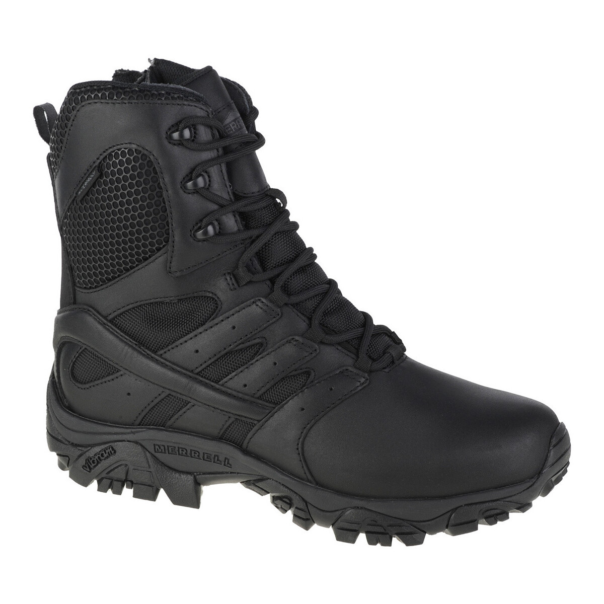 Čevlji  Moški Pohodništvo Merrell MOAB 2 8'' Response WP Črna