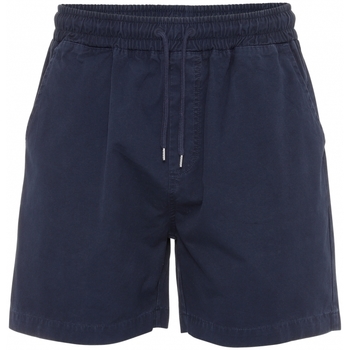 Oblačila Kratke hlače & Bermuda Colorful Standard Short en twill  Organic navy blue Modra