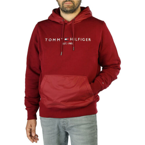 Oblačila Moški Puloverji Tommy Hilfiger - mw0mw25894 Rdeča