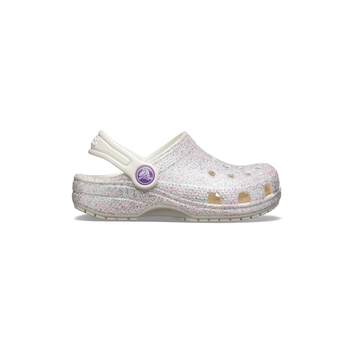 Čevlji  Otroci Sandali & Odprti čevlji Crocs Kids Classic Glitter - Oyster Rožnata