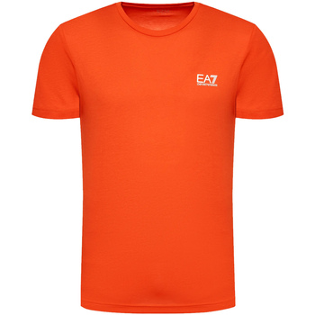 Oblačila Moški Majice & Polo majice Ea7 Emporio Armani 8NPT51 PJM9Z Oranžna