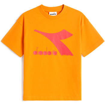 Oblačila Otroci Majice & Polo majice Diadora 102178266 Oranžna