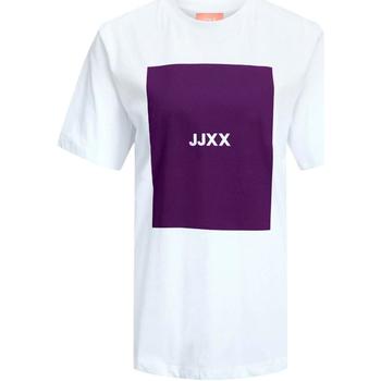 Oblačila Ženske Majice s kratkimi rokavi Jjxx  Bela
