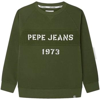 Oblačila Dečki Puloverji Pepe jeans  Zelena