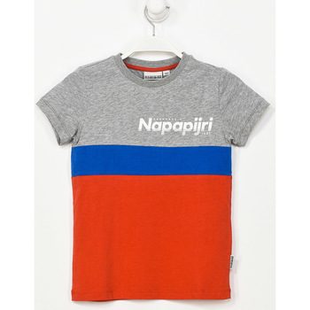 Oblačila Dečki Majice s kratkimi rokavi Napapijri GA4EQE-AA5 Večbarvna