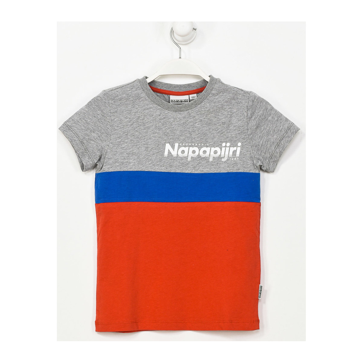Oblačila Dečki Majice s kratkimi rokavi Napapijri GA4EQE-AA5 Večbarvna