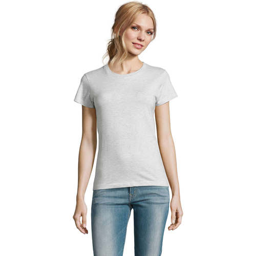 Sols IMPERIAL WOMENN - CAMISETA MUJER CUELLO REDONDO Siva