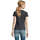 Oblačila Ženske Majice s kratkimi rokavi Sols IMPERIAL WOMENN - CAMISETA MUJER CUELLO REDONDO Siva