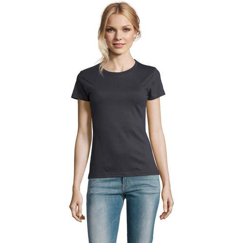Sols IMPERIAL WOMENN - CAMISETA MUJER CUELLO REDONDO Siva