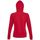 Oblačila Ženske Puloverji Sols SPIKE WOMENN - SUDADERA mujer con  100% algodón biológico Rdeča