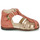 Čevlji  Deklice Sandali & Odprti čevlji Little Mary ALIETTE Rdeča terakota