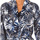 Oblačila Ženske Pižame & Spalne srajce Kisses&Love 2117-PRINTED Modra