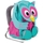 Torbice Otroci Nahrbtniki Affenzahn Olina Owl Large Friend Backpack Modra