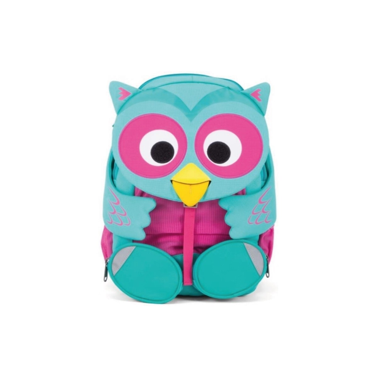 Torbice Otroci Nahrbtniki Affenzahn Olina Owl Large Friend Backpack Modra