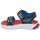 Čevlji  Dečki Sandali & Odprti čevlji Skechers CUBOSANDAL Črna / Modra / Rdeča