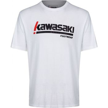 Oblačila Moški Majice s kratkimi rokavi Kawasaki Kabunga Unisex S-S Tee K202152 1002 White Bela