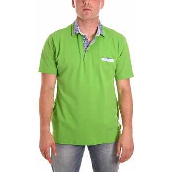 Oblačila Moški Polo majice kratki rokavi Bradano 000117 Zelena