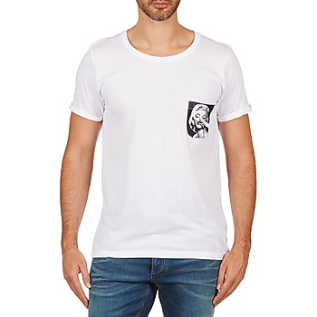 Oblačila Moški Majice s kratkimi rokavi Eleven Paris MARYLINPOCK MEN Bela