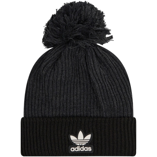 Tekstilni dodatki Kape adidas Originals adidas Adicolor Collegiate Pom Beanie Črna
