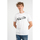 Oblačila Moški Majice s kratkimi rokavi Les Hommes LKT200-703P | Round Neck T-Shirt Bela