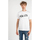 Oblačila Moški Majice s kratkimi rokavi Les Hommes LKT200-703P | Round Neck T-Shirt Bela