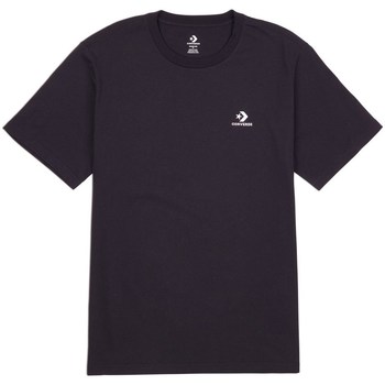 Oblačila Moški Majice s kratkimi rokavi Converse Goto Embroidered Star Chevron Črna