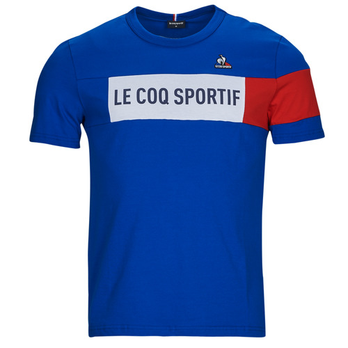Oblačila Moški Majice s kratkimi rokavi Le Coq Sportif TRI Tee SS N°1 M Modra