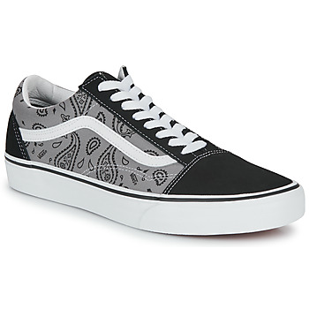 Čevlji  Moški Nizke superge Vans OLD SKOOL Črna / Siva