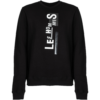 Oblačila Moški Puloverji Les Hommes LLH403-758P | Sweater Črna