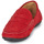 Čevlji  Moški Mokasini Pellet CADOR Velvet / Rdeča