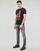 Oblačila Moški Majice s kratkimi rokavi Diesel T-DIEGOR-K54 Črna / Rdeča