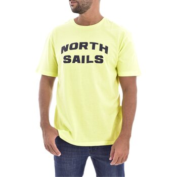 Oblačila Moški Majice s kratkimi rokavi North Sails 2418 Rumena