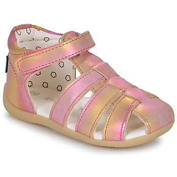 Čevlji  Deklice Sandali & Odprti čevlji Kickers BIGFLO-2 Rožnata