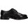 Čevlji  Moški Čevlji Derby Antica Cuoieria 13208-V-091 Črna