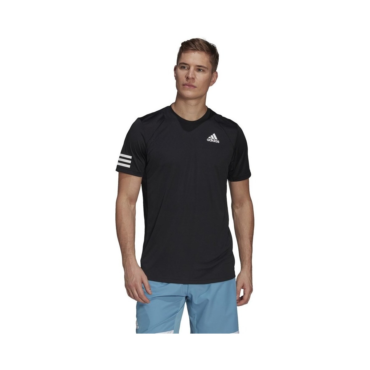 Oblačila Moški Majice s kratkimi rokavi adidas Originals Club Tennis 3STRIPES Črna