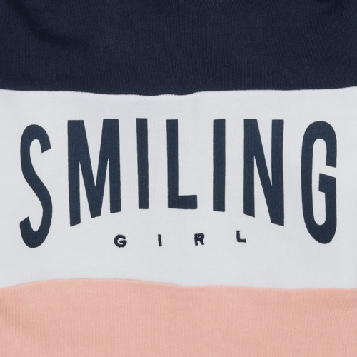 Name it NKFTARLIE LS SWEAT Rožnata / Bela