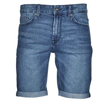 Oblačila Moški Kratke hlače & Bermuda Only & Sons  ONSPLY MID. BLUE 4331 SHORTS VD Modra