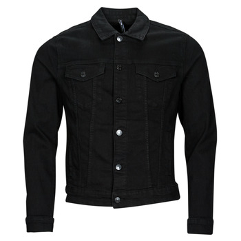 Oblačila Moški Jeans jakne Only & Sons  ONSCOIN BLACK 4332 JACKET Črna