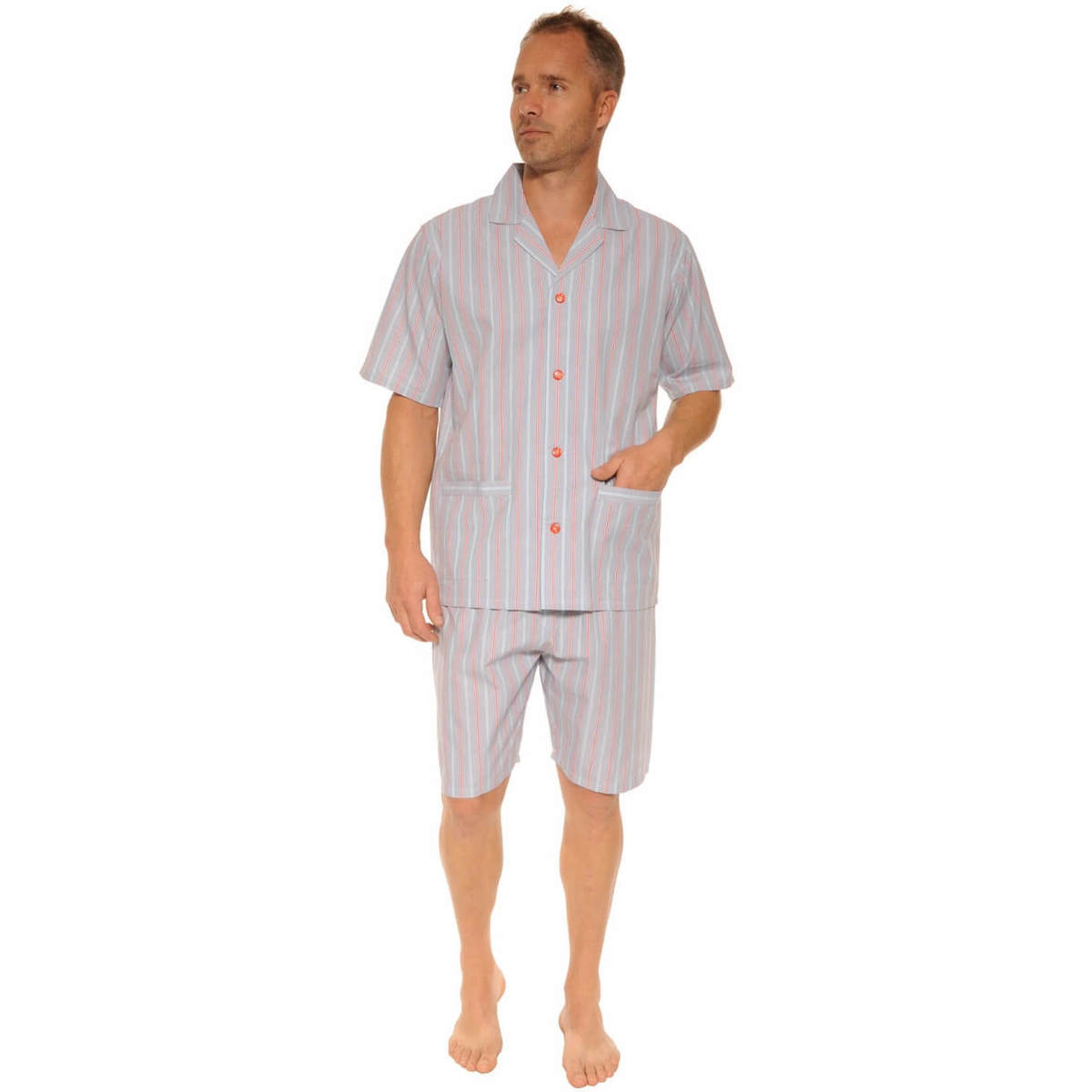 Oblačila Moški Pižame & Spalne srajce Christian Cane EVAN Modra