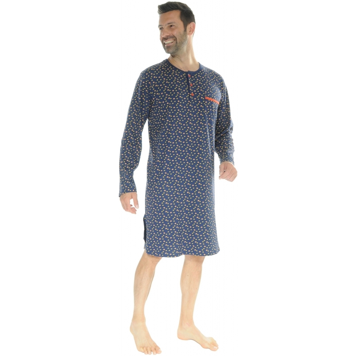 Oblačila Moški Pižame & Spalne srajce Christian Cane ICARE Modra