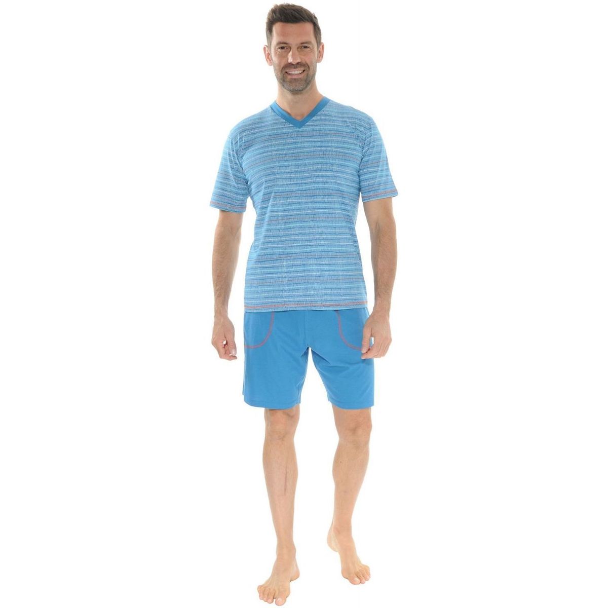Oblačila Moški Pižame & Spalne srajce Christian Cane NATAN Modra