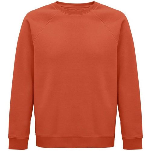 Sols SPACE -SUDADERA UNISEX de algodón biológico color naranja Oranžna