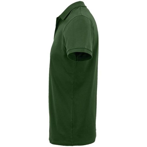 Sols PLANET - POLO HOMBRE-100% algodón biológico color verde Zelena